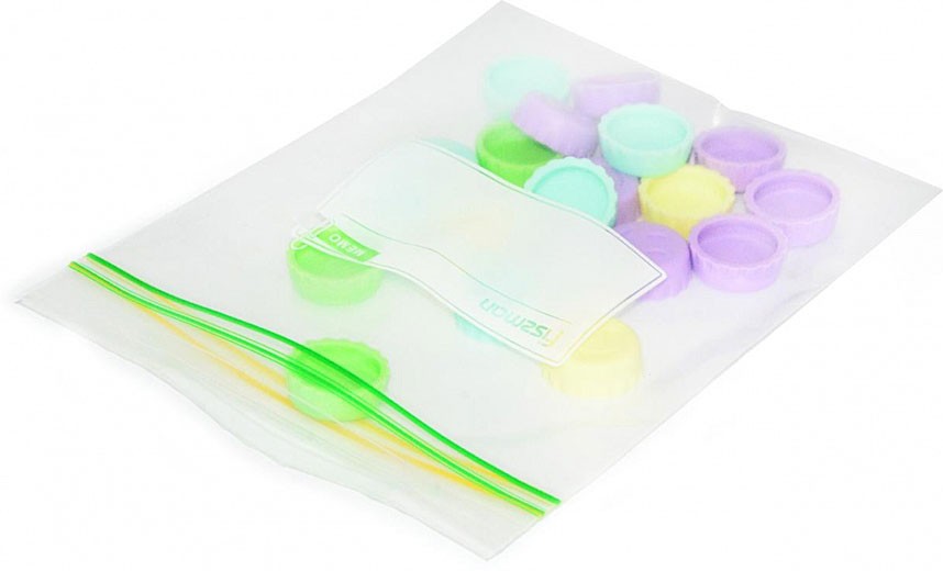 Универсальные пакеты с zip-замком (18х20 см) 14 шт. | Fissman