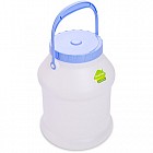 Бидон «Просперо», 5 литров, белый