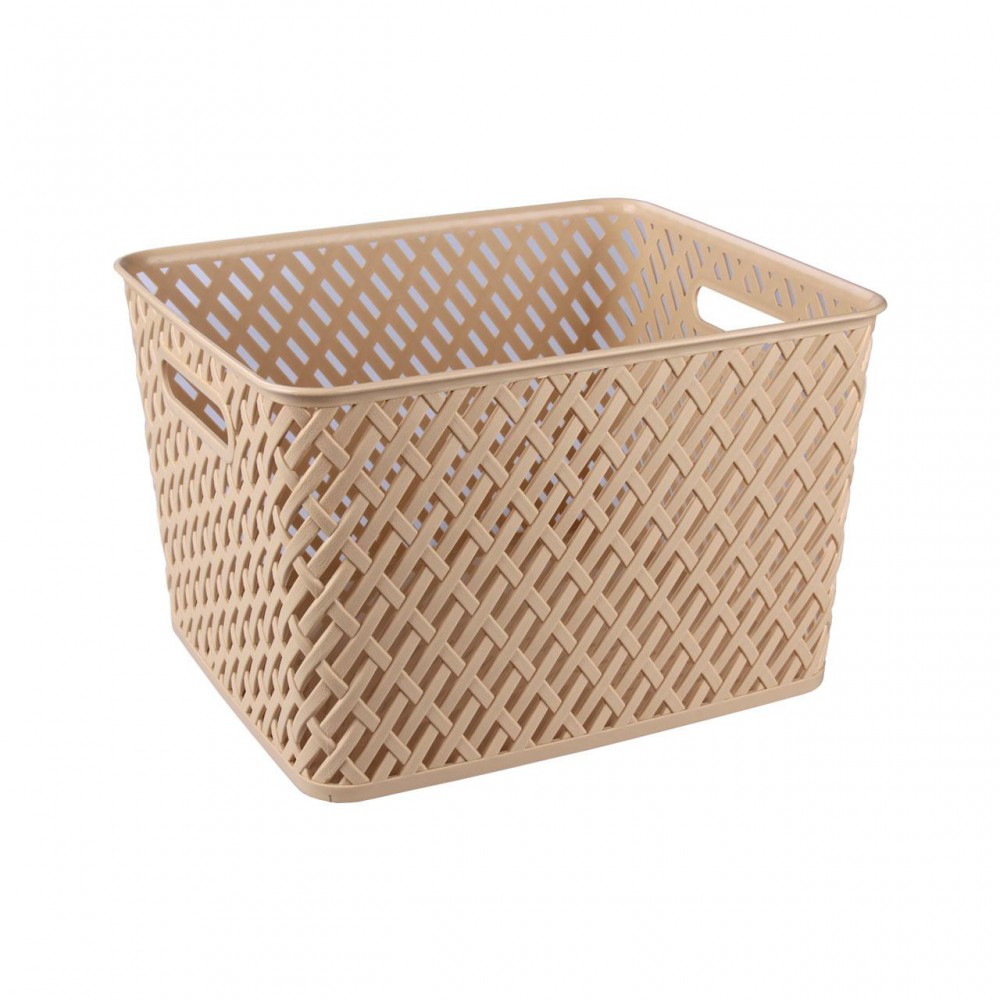 Корзина «Плетенка» (35×29×22,5 см), цвет бежевый | Плетенка | Альтернатива
