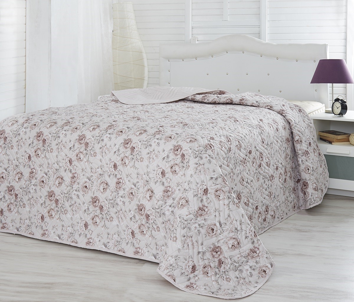 Покрывало стеганое «Karna» (2-спальное, полиэстер, размер 200х220) | Ilk-On tekstil