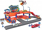 Игровой набор «City Garage Playset» с 4 машинами и вертолетом