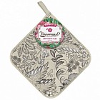 Прихватка Романтика «Серебряный век» (18×18 см)