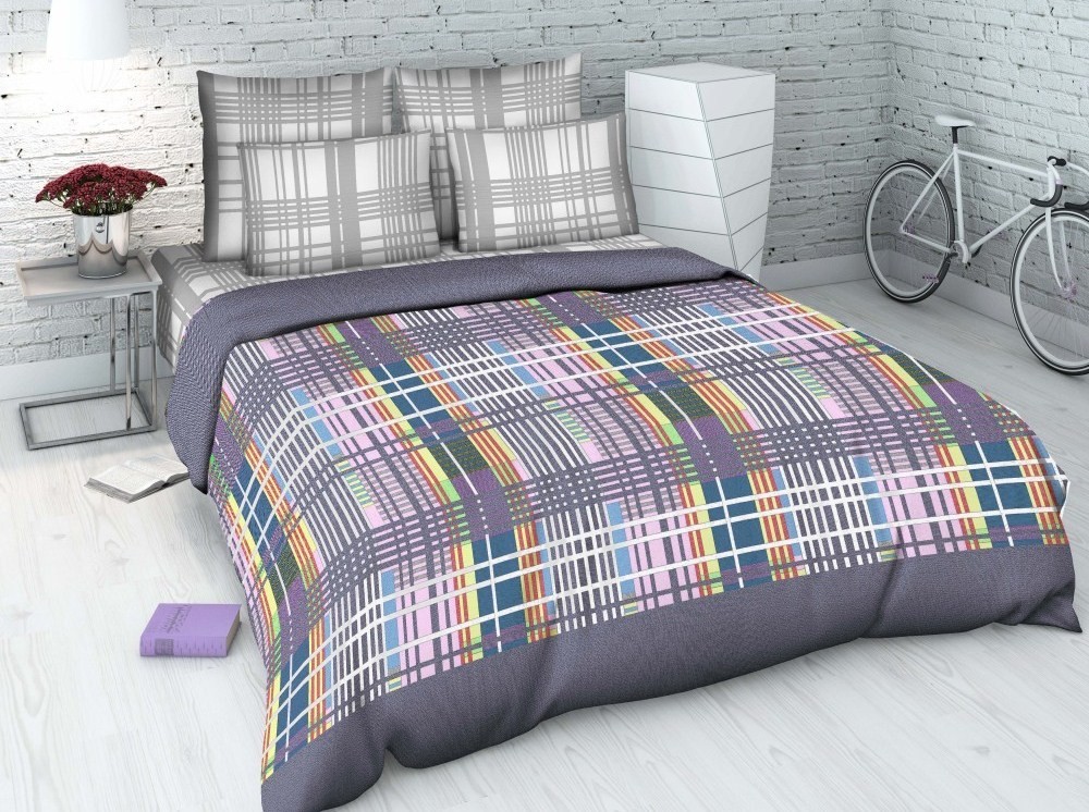 Комплект постельного белья «Ритм» (арт. 5413/2, 2-спальный, бязь, 2 наволочки 70х70) | Дизайн сезона | ТДЛ Текстиль