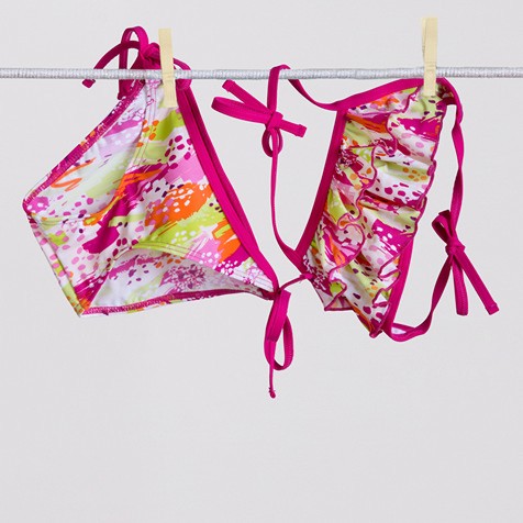 Костюм купальный для девочек | Фруктовый лед | PlayToday