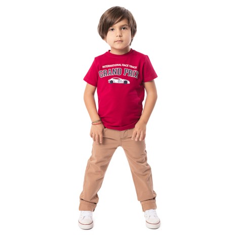 Футболка трикотажная для мальчиков | Автоклуб | PlayToday