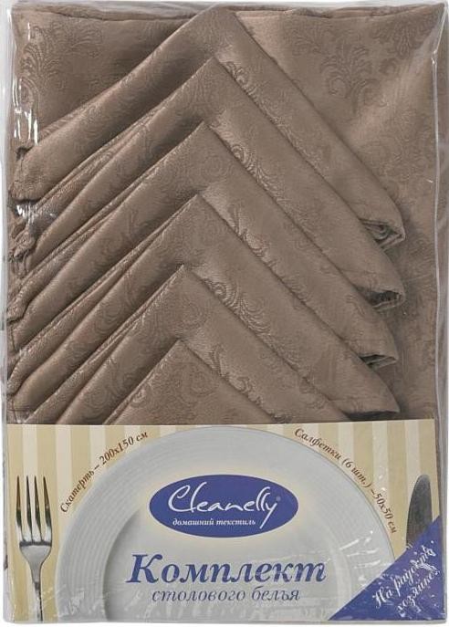 Столовый комплект «Versailles» (Cleanelly, 150х200, 6 шт. 50х50) | Versailles | ДМ Текстиль