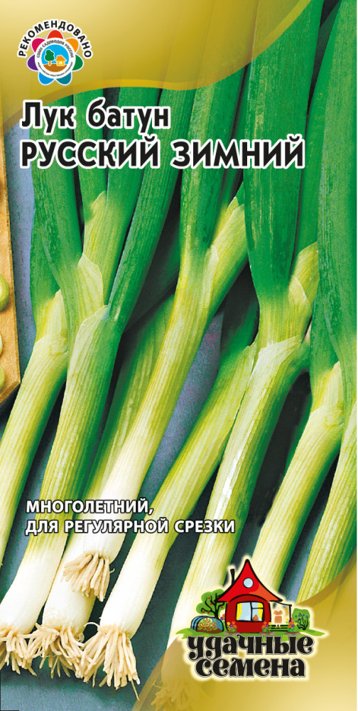 Семена. Лук батун «Русский зимний», 1,0 г | Удачные семена | Гавриш