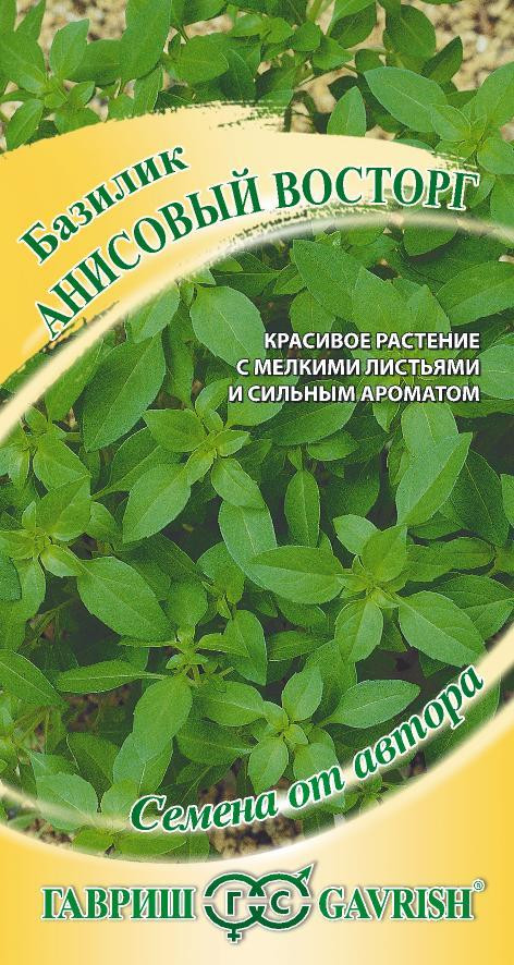 Семена. Базилик «Анисовый восторг», 0,1 г | Семена от автора | Гавриш