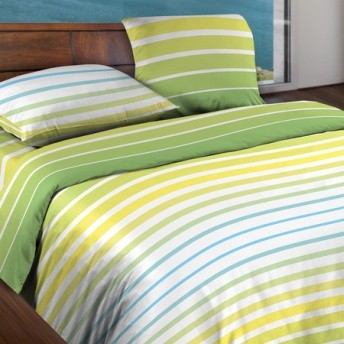 Комплект постельного белья «Stripe Yellow» (арт. 15184, 1,5-спальный, БИОкомфорт, 2 наволочки 70х70)
