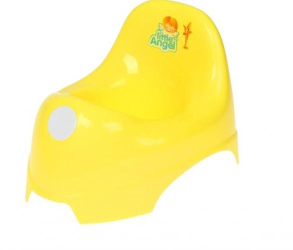 Горшок детский, цвет желтый | Little Angel