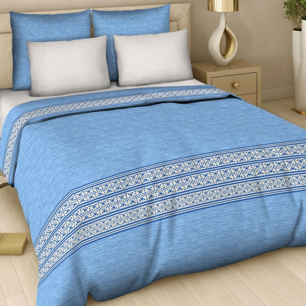 Комплект постельного белья «Модный штрих» (рис.336/2, поплин, 2 наволочки 70х70) | Золотая | ТДЛ Текстиль