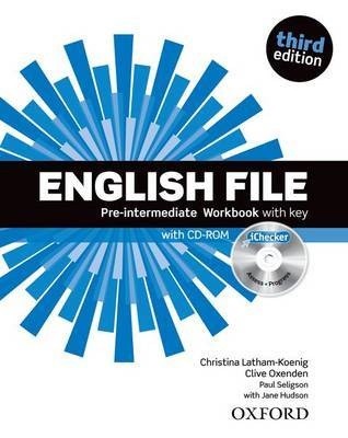 English File third edition Pre-intermediate: Workbook with key and iChecker