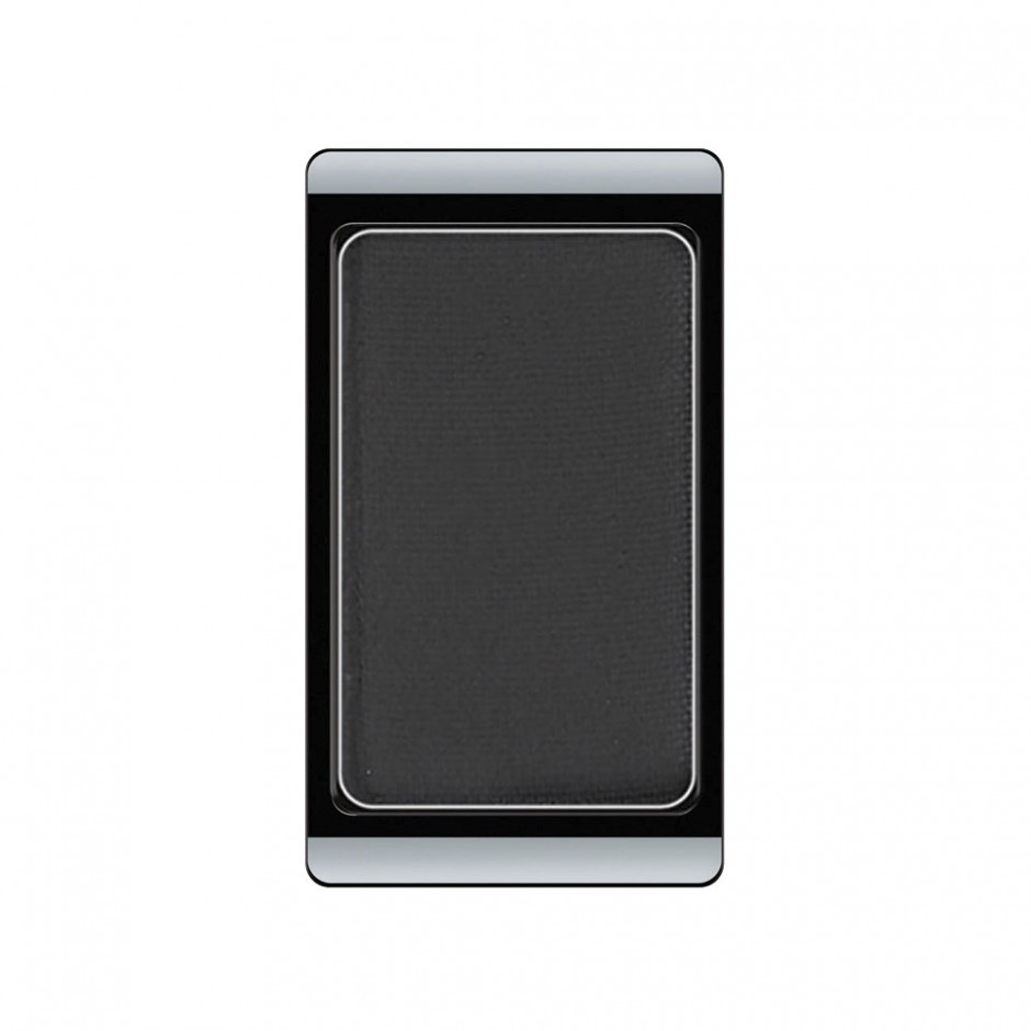 Тени для век «Glamour», оттенок 503 Matt Black | Artdeco