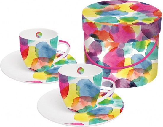 Набор чашек для эспрессо «Aquarell Dots» (2 шт.)