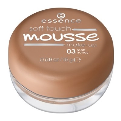 Мусс тональный «Mousse make up», оттенок 03 Matt honey | Soft touch | Essence