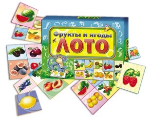 Лото «Фрукты и ягоды» | Рыжий кот