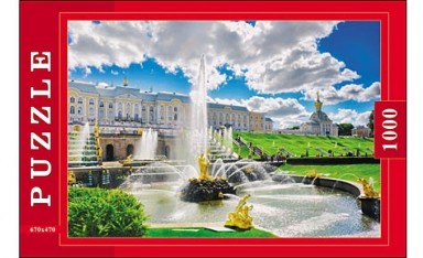 Пазл «Фонтаны», 1000 элементов | Рыжий кот