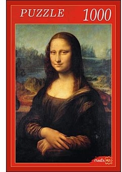 Пазл «Мона Лиза», 1000 элементов | Puzzle 1000. CreatM | Рыжий кот