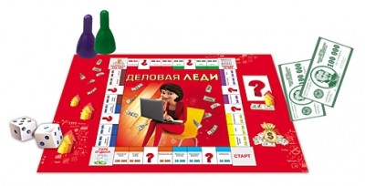 Настольная игра «Деловая леди» | Экономические игры | Рыжий кот