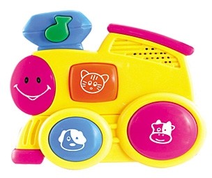 Музыкальная развивающая игрушка «Паровозик» | Рыжий кот