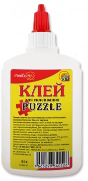 Клей для пазлов (с дозатором) | Рыжий кот