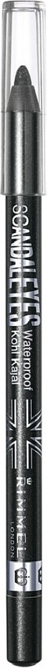 Карандаш для век «Scandaleyes Kohl», оттенок 02 Black Sparkle | Rimmel