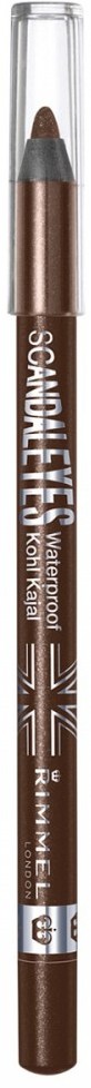 Карандаш для век «Scandaleyes Kohl», оттенок 03 Brown Sparkle | Rimmel