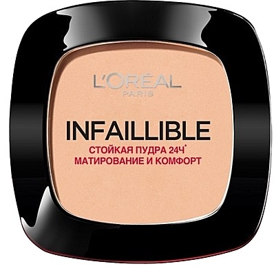 Пудра для лица матирующая «Infaillible 24ч», оттенок 160 Sand Beige | Infaillible | L'Oreal Paris