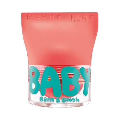 Бальзам для губ + румяна «Baby Lips Balm & Blush», тон 01 Персиковый | Maybelline New York