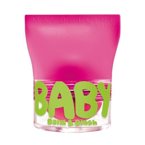 Бальзам для губ + румяна «Baby Lips Balm & Blush», тон 02 Розовый | Maybelline New York