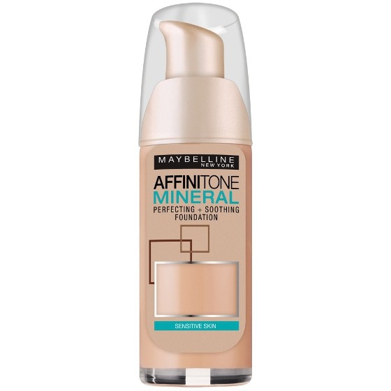 Тональный крем для лица «Affinitone Mineral», оттенок 040 Песочно-бежевый | Maybelline New York