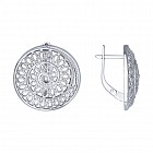 Серьги из серебра