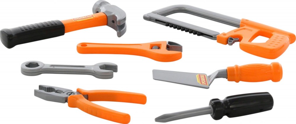 Набор инструментов №14 (7 элементов) | Полесье