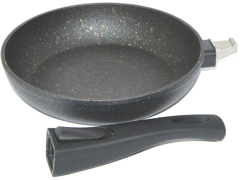 Сковорода со съемной ручкой «Black Cosmic» | Black Cosmic | Fissman
