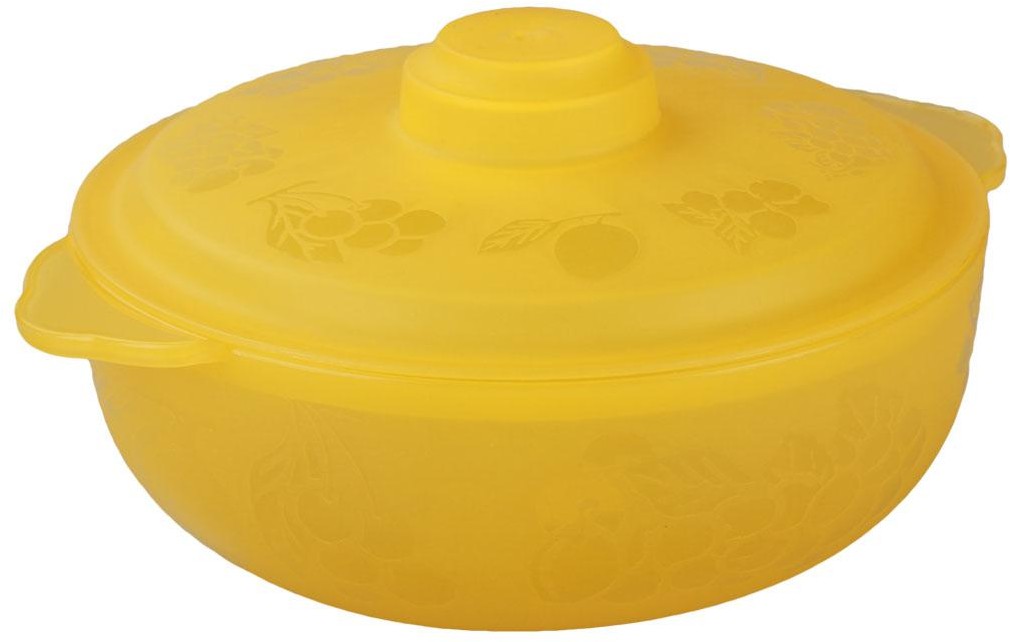 Чаша с крышкой «Хозяюшка» (1,5 л), (цвет в ассортименте) | Альтернатива