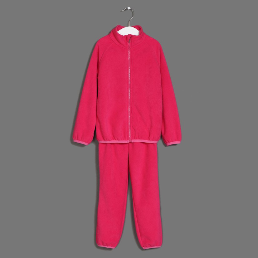 Костюм: куртка на молнии и брюки | Коллекция из флиса | Ёмаё