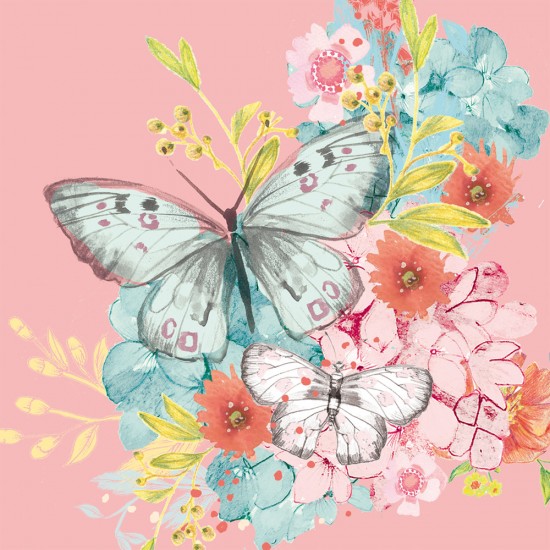 Набор салфеток бумажных «Louise Butterfly», 20 шт