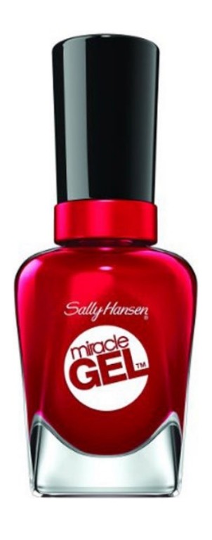 Лак для ногтей «Miracle Gel», оттенок 680 Rhapsody Red | Sally Hansen