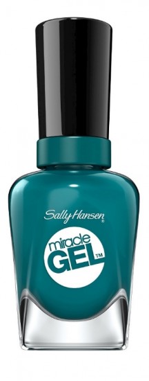 Лак для ногтей «Miracle Gel», оттенок 730 Fish-teal Braid