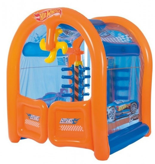 Игровой центр Hot Wheels «Автомойка» с распылителем, 191х173х203 см