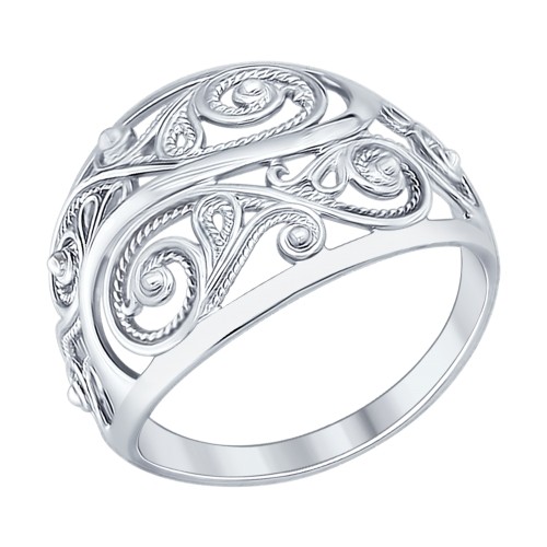 Кольцо из серебра | SOKOLOV