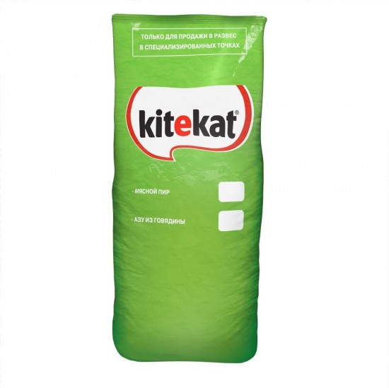 Корм сухой для взрослых кошек Kitekat «Мясной пир» (15 кг)