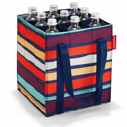 Сумка-органайзер для бутылок «Bottlebag», artist stripes