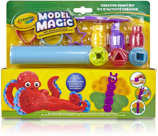 Маленький набор волшебного застывающего пластилина с инструментами «Crayola»