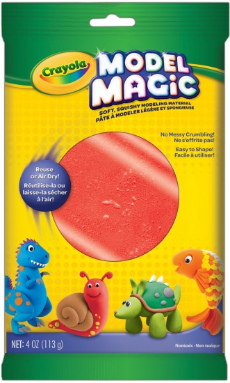 Волшебный застывающий пластилин «Crayola», красный