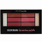 Палетка для губ контурирующая «Color Drama Lip Contour Palette», тон 01 Нюдово-розовый