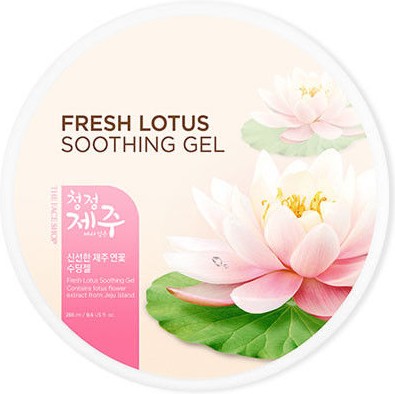 Гель глубоко увлажняющий «Fresh Lotus Soothing Gel» на основе лотоса | JEJU | The Face Shop