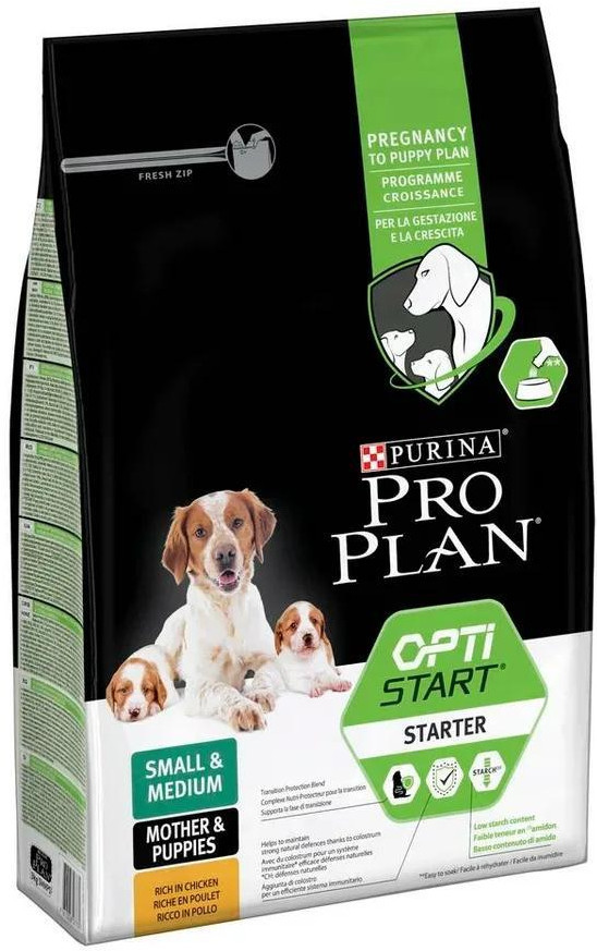 Корм для щенков средних пород «Pro Plan», с курицей (3 кг) | Purina Pro Plan