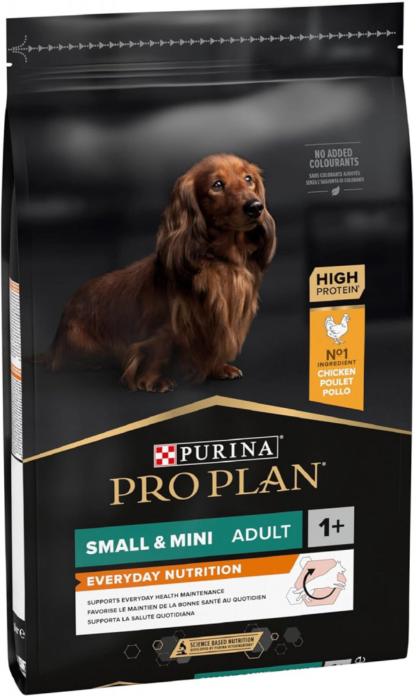 Корм для взрослых собак мелких и карликовых пород «Pro Plan», с курицей и рисом (7 кг) | Purina Pro Plan