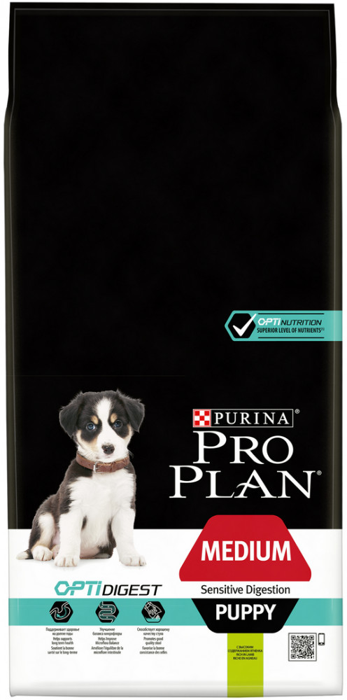 Корм сухой для щенков с ягненком | Purina Pro Plan